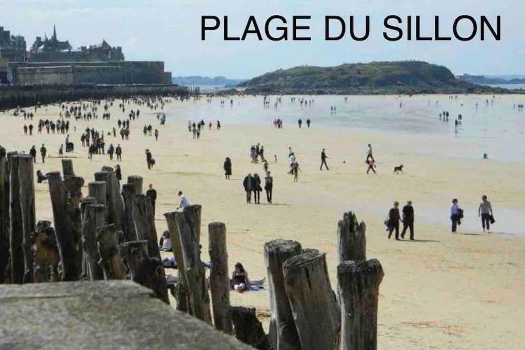 Appartement Vacances En Copropriete Avec Parking Saint-Malo Extérieur photo